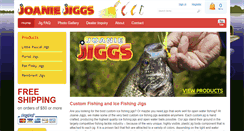 Desktop Screenshot of joaniejiggs.com